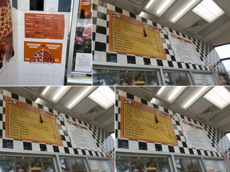 Little Caesars Pizza Menu