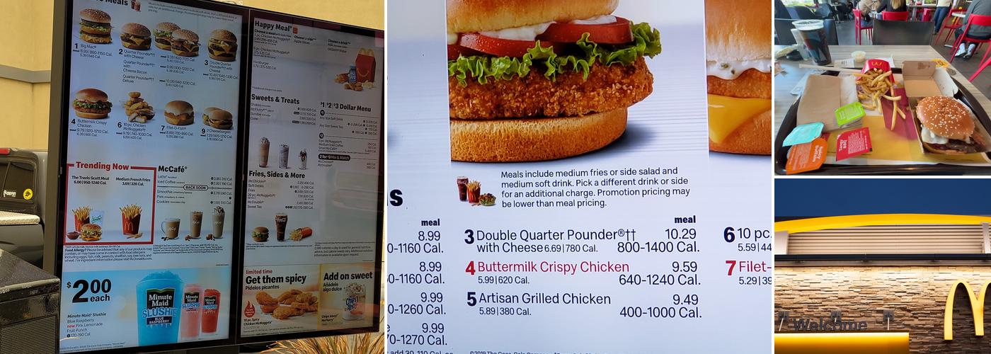 McDonald's Menu