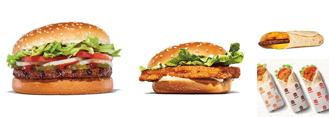 Burger King Menu