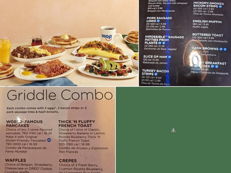IHOP Menu