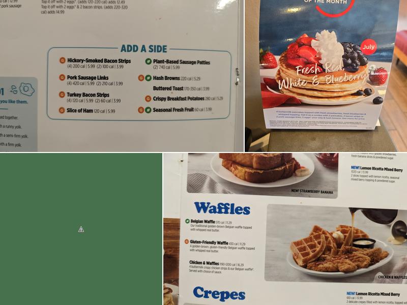 IHOP Menu