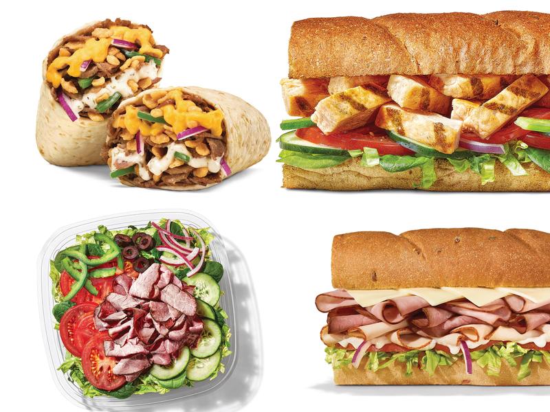 Subway Menu