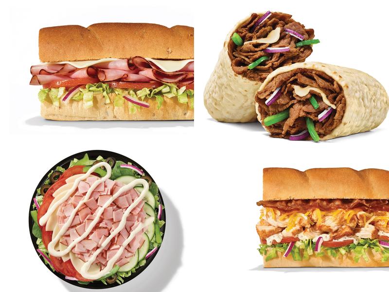 Subway Menu