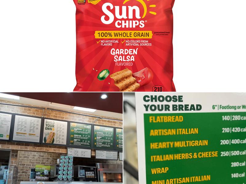 Subway Menu