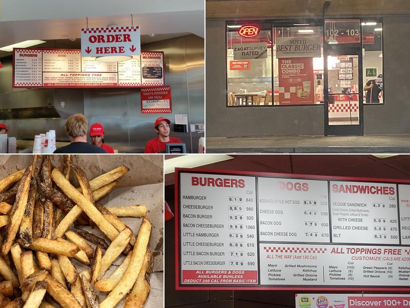 Five Guys Menu