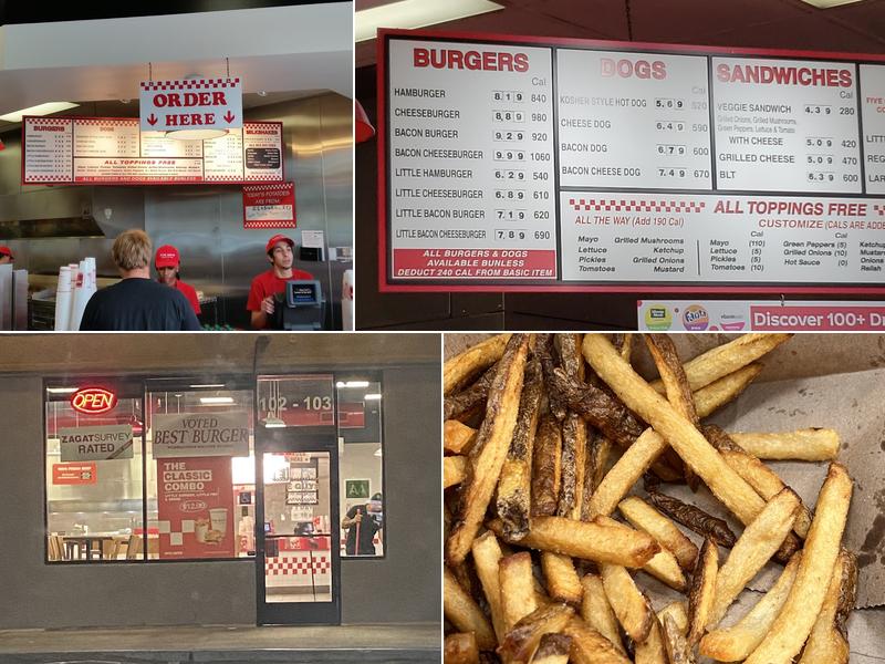Five Guys Menu