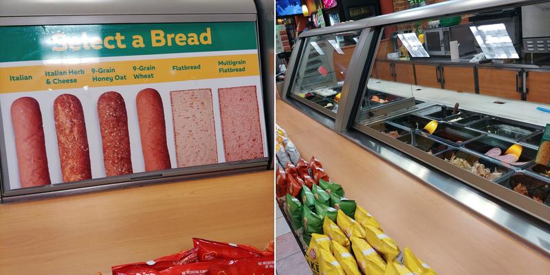 Subway Menu