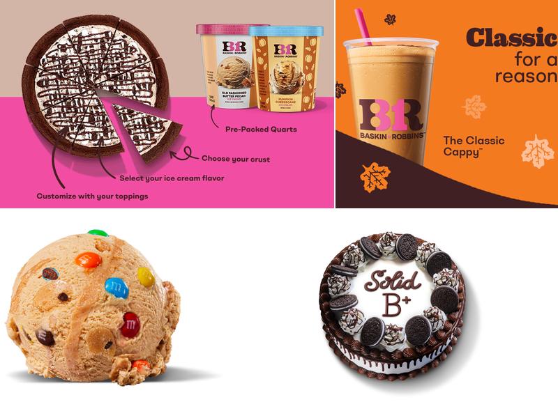 Baskin-Robbins Menu