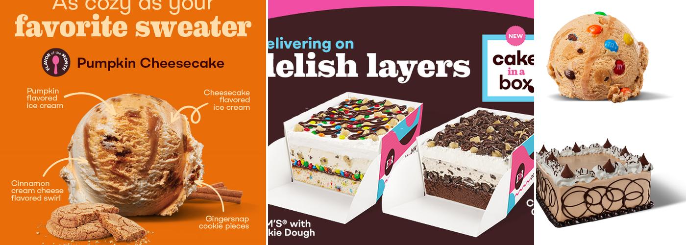 Baskin-Robbins Menu