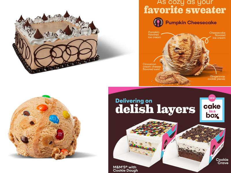Baskin-Robbins Menu