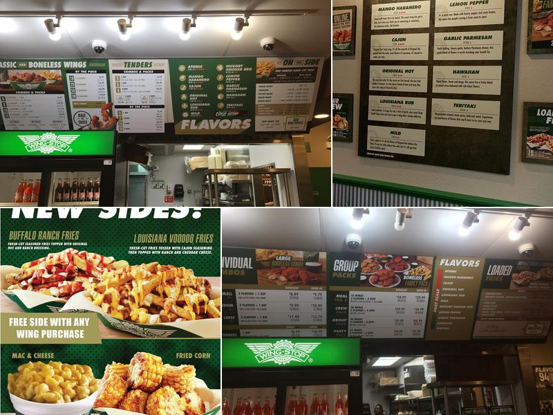 Wingstop Menu