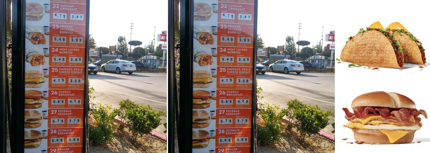 Jack in the Box Menu
