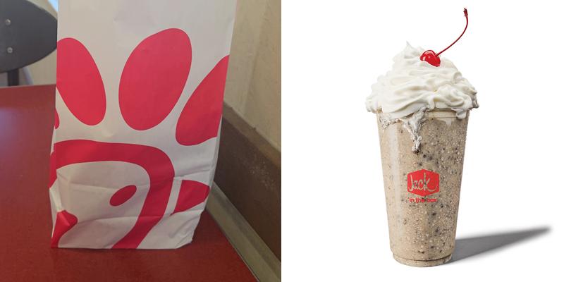 Jack in the Box Menu