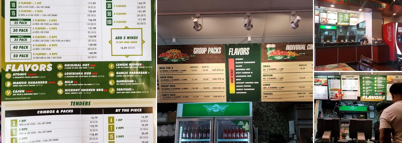 Wingstop Menu