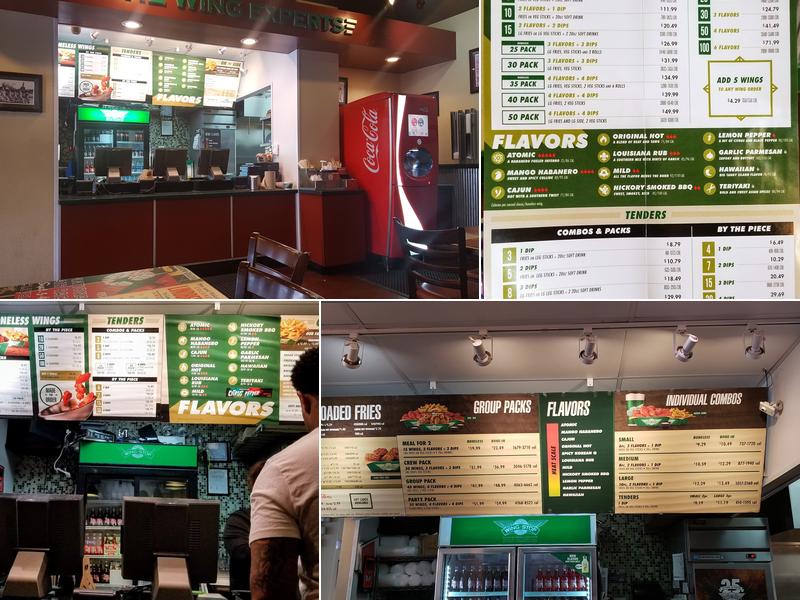 Wingstop Menu