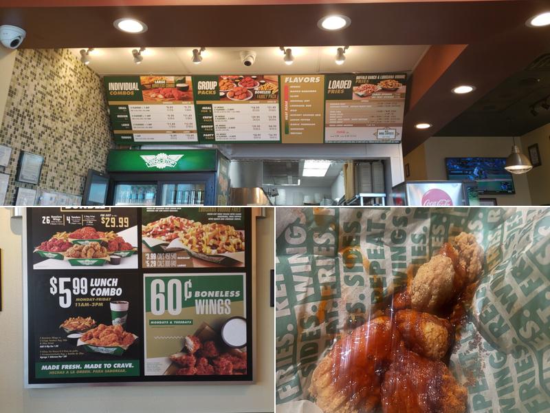 Wingstop Menu