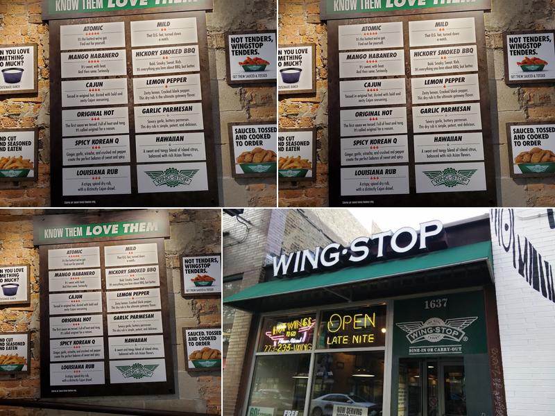 Wingstop Menu