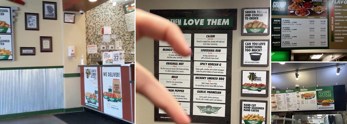 Wingstop Menu