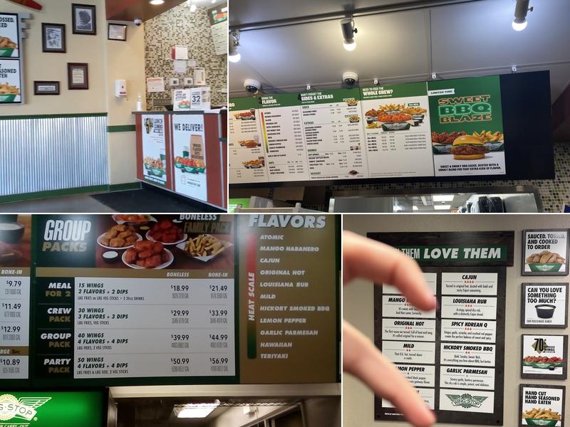 Wingstop Menu