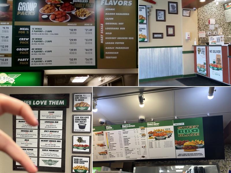 Wingstop Menu