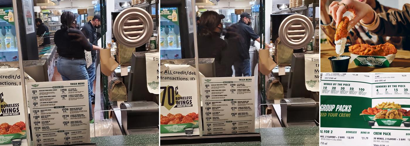 Wingstop Menu