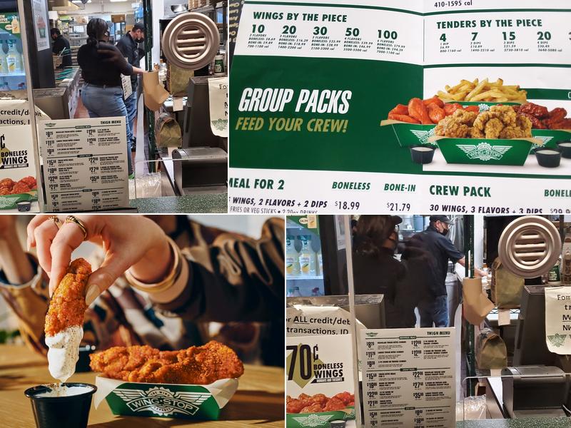 Wingstop Menu