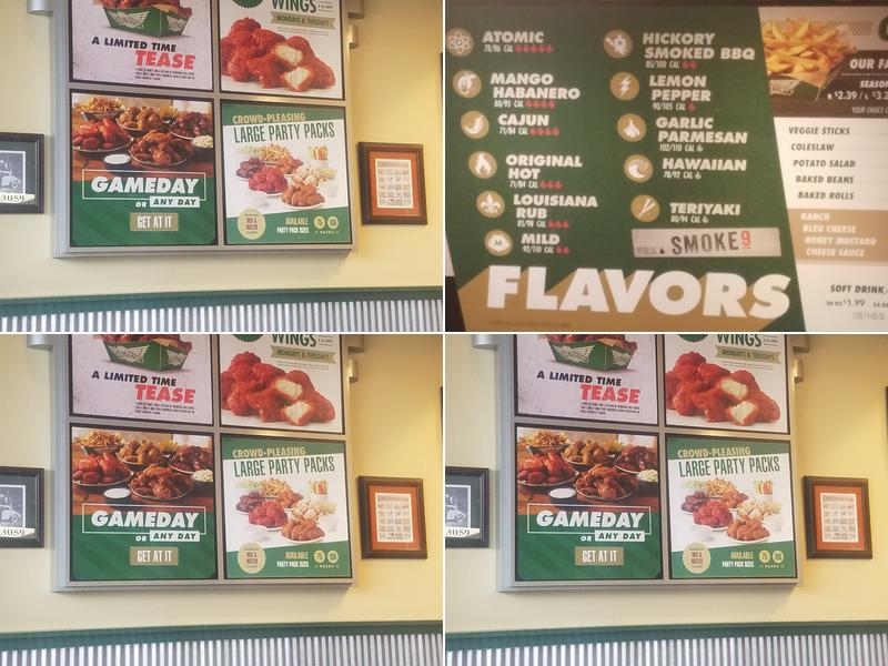 Wingstop Menu