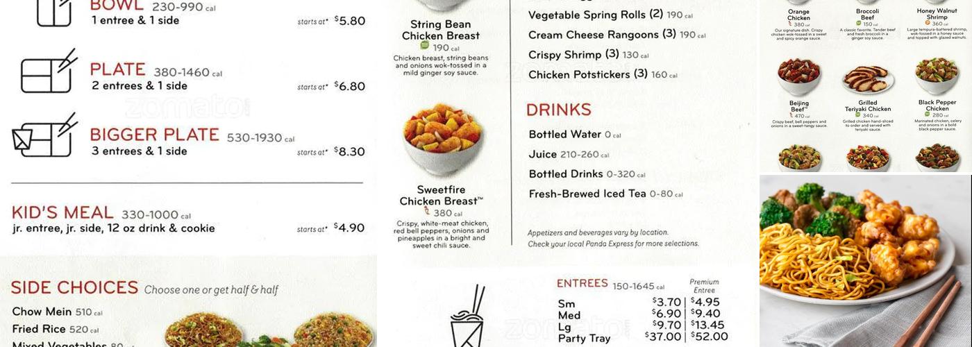 Panda Express Menu