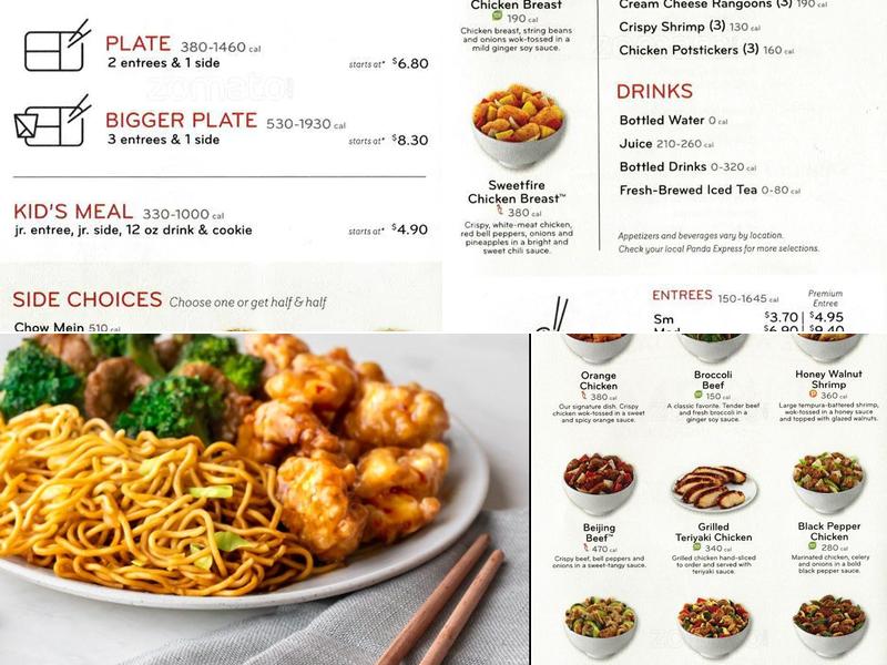 Panda Express Menu