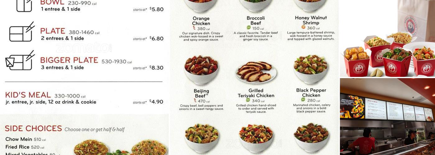 Panda Express Menu