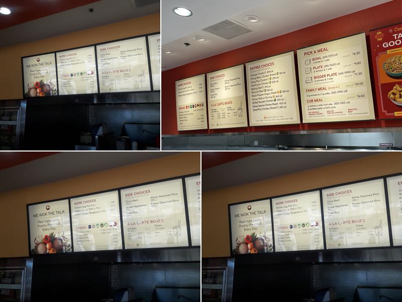 Panda Express Menu