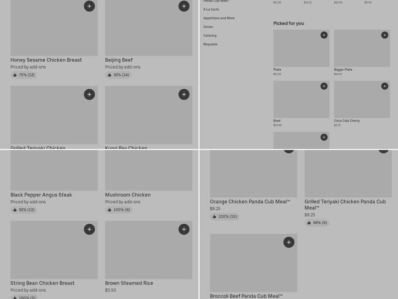 Panda Express Menu