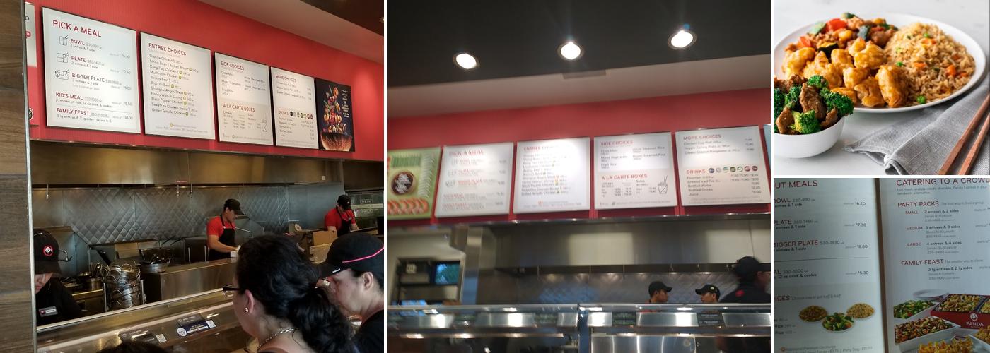 Panda Express Menu