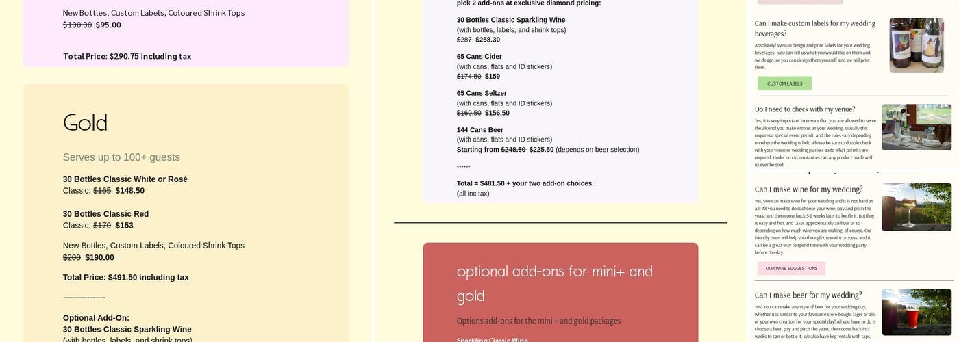 BA Brewmaster Menu