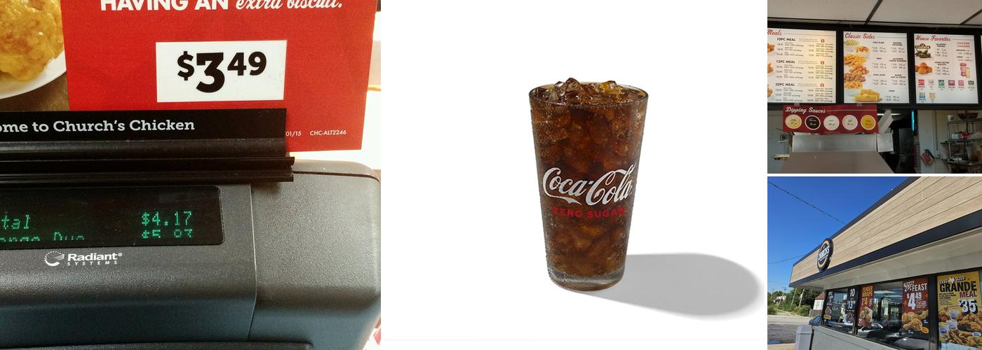 Church's Texas Chicken Menu