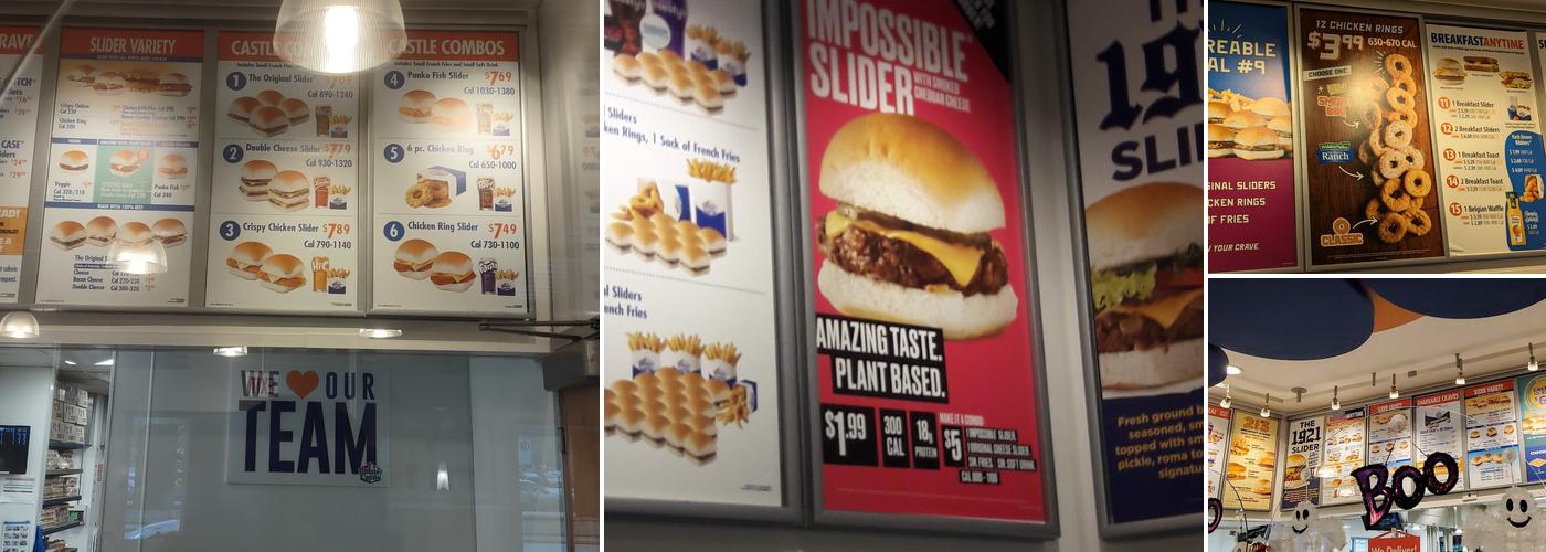 White Castle Menu