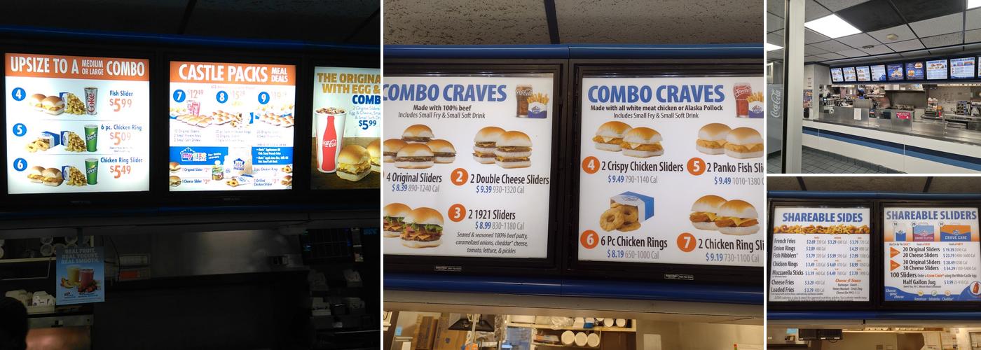 White Castle Menu