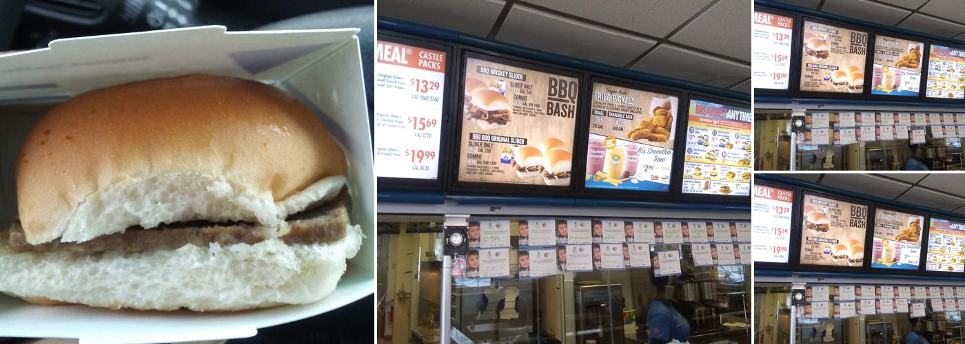 White Castle Menu