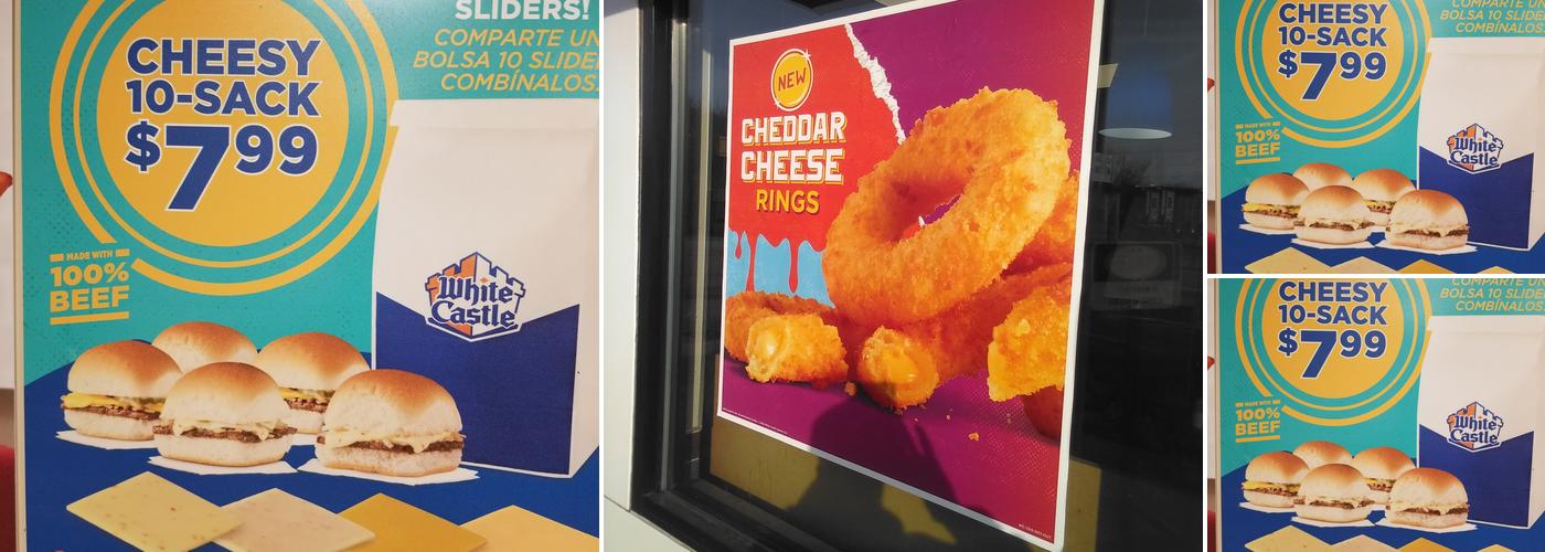 White Castle Menu