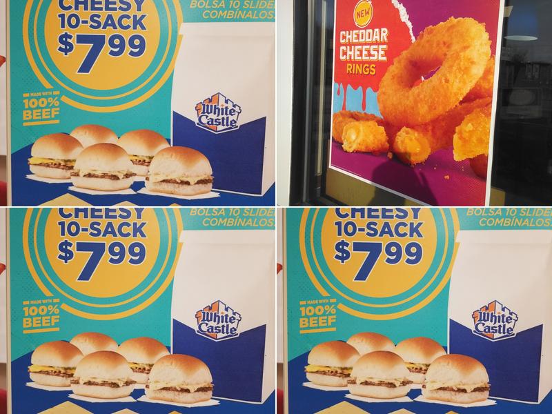 White Castle Menu