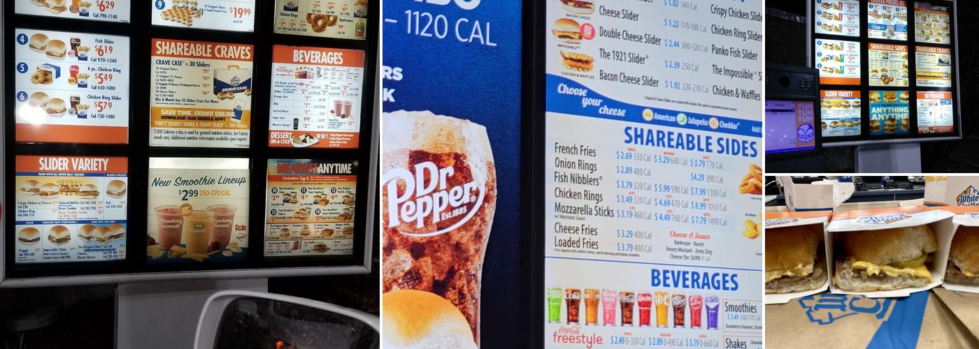 White Castle Menu