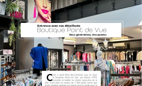 Boutique Point de Vue Saint-Marc-des-Carrières