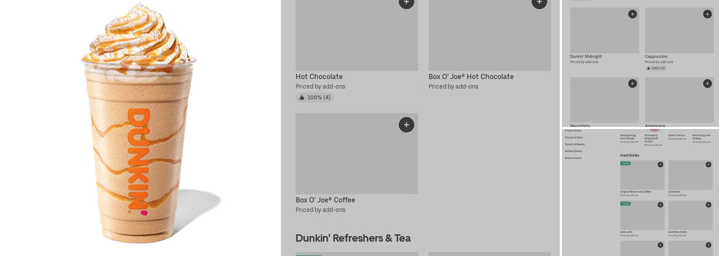 Dunkin' Menu