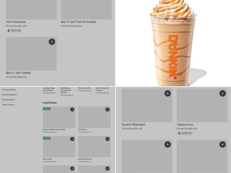 Dunkin' Menu
