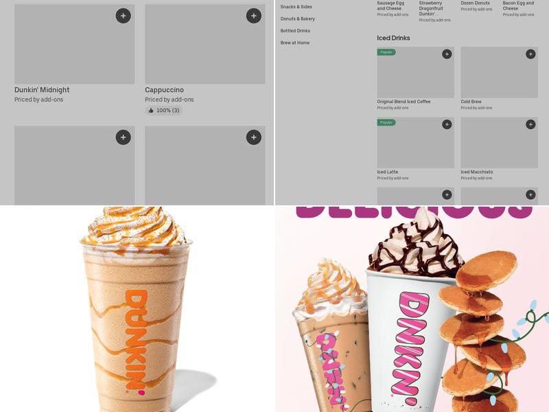 Dunkin' Menu