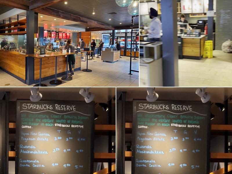 Starbucks Menu