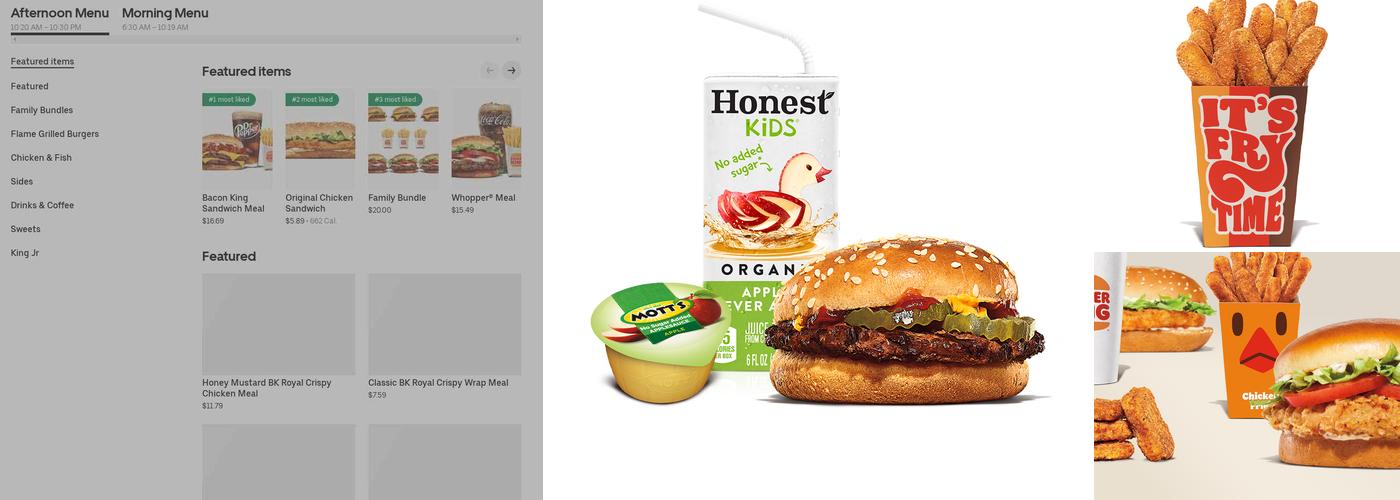 Burger King Menu