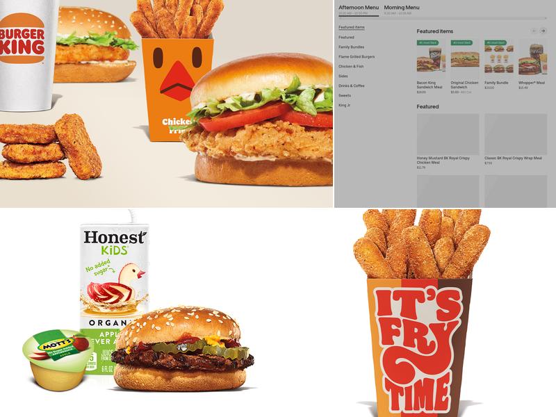 Burger King Menu