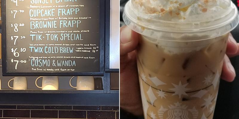 Starbucks Menu