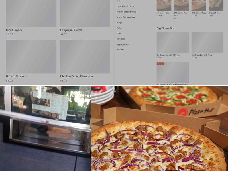 Pizza Hut Menu